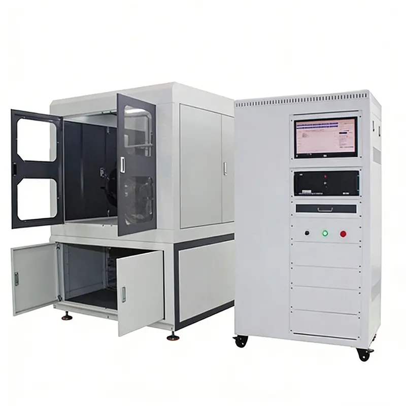 Wheel set chain running test machine